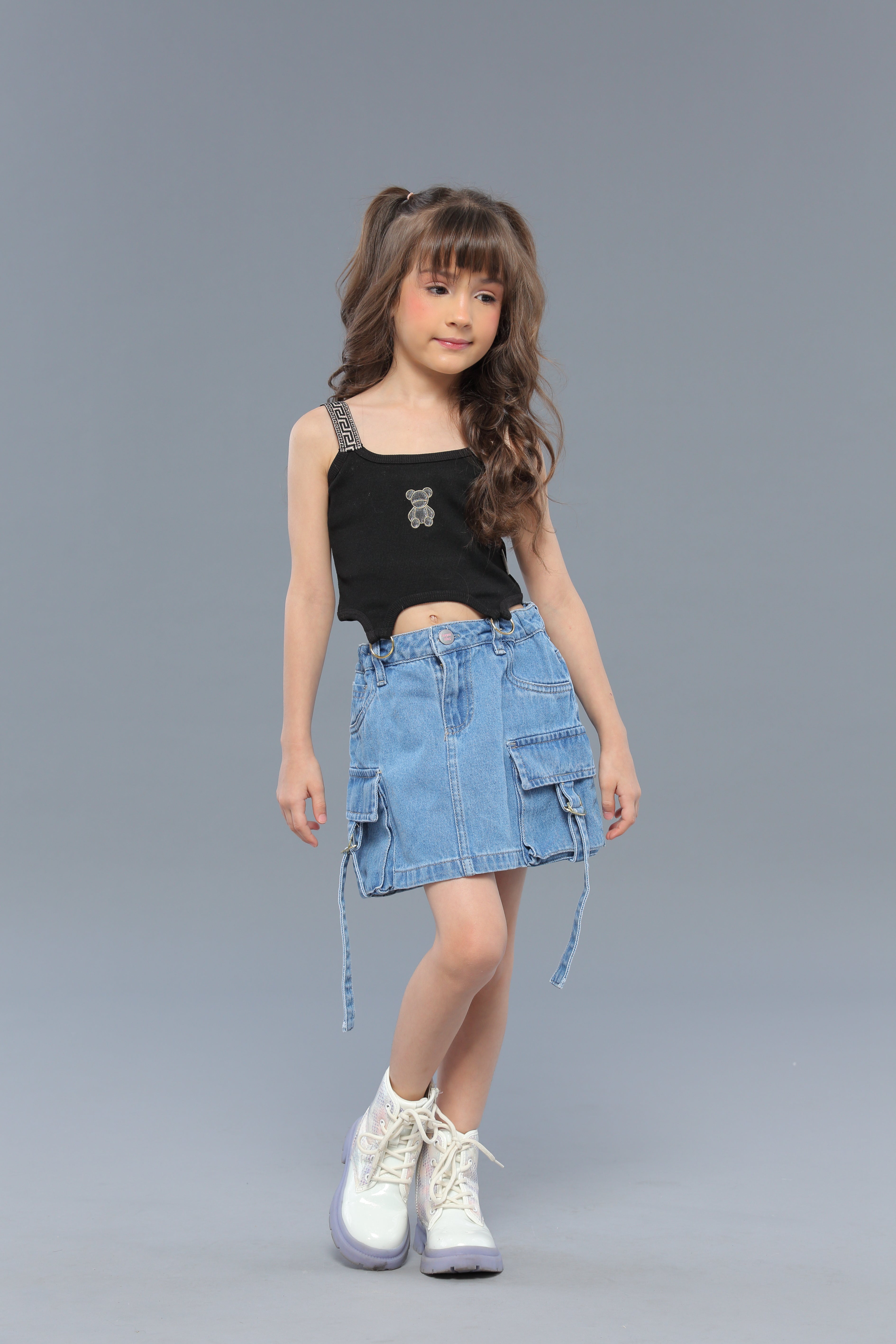 Falda Cargo Índigo (Copy)