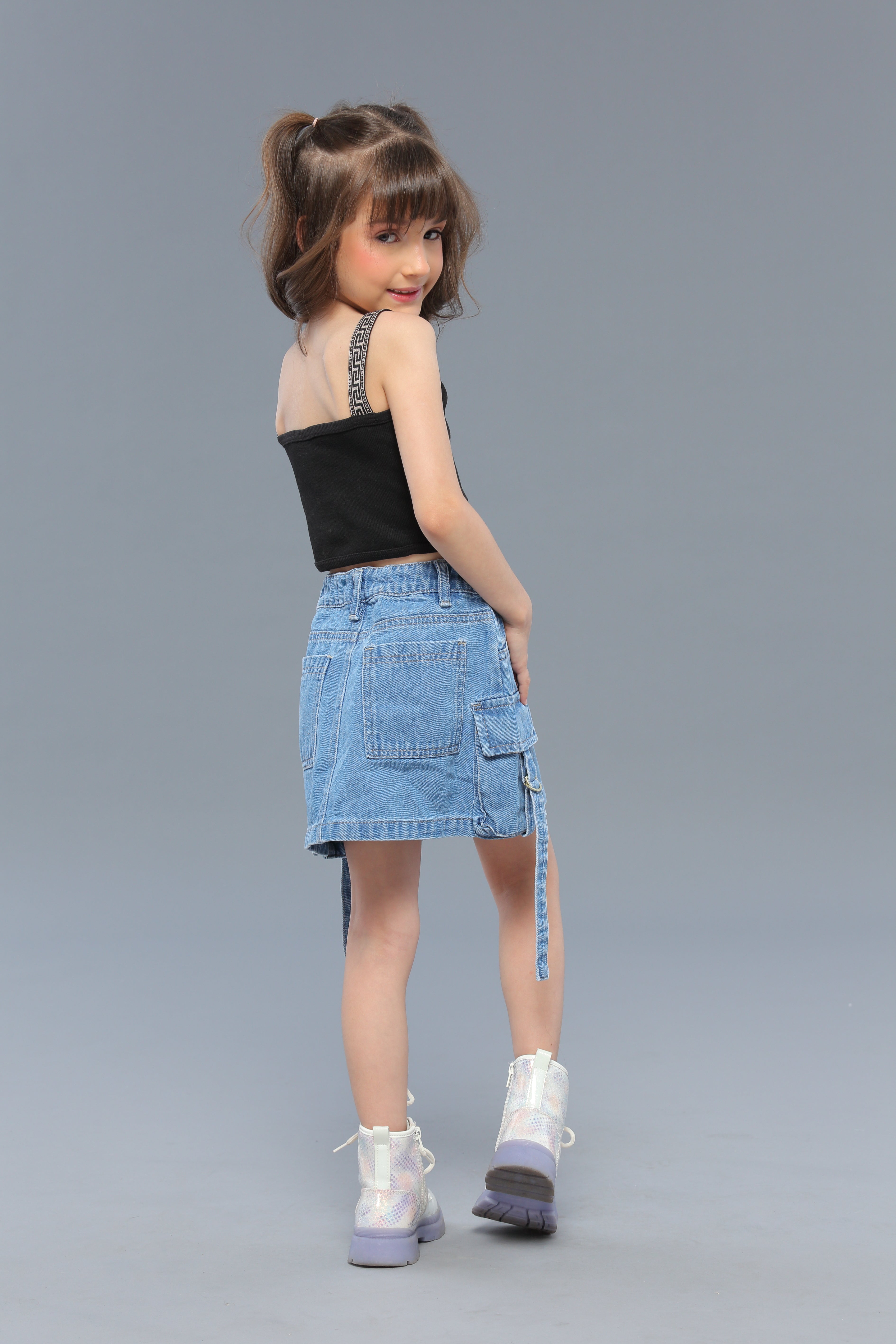 Falda Cargo Índigo (Copy)